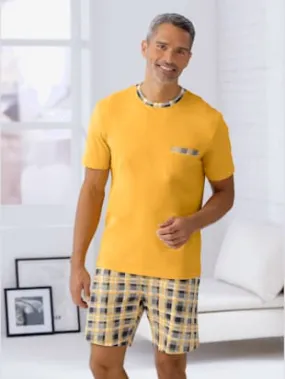 Pyjama court jersey fin