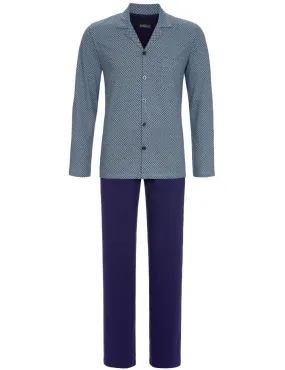 Pyjama ouvert manches longues