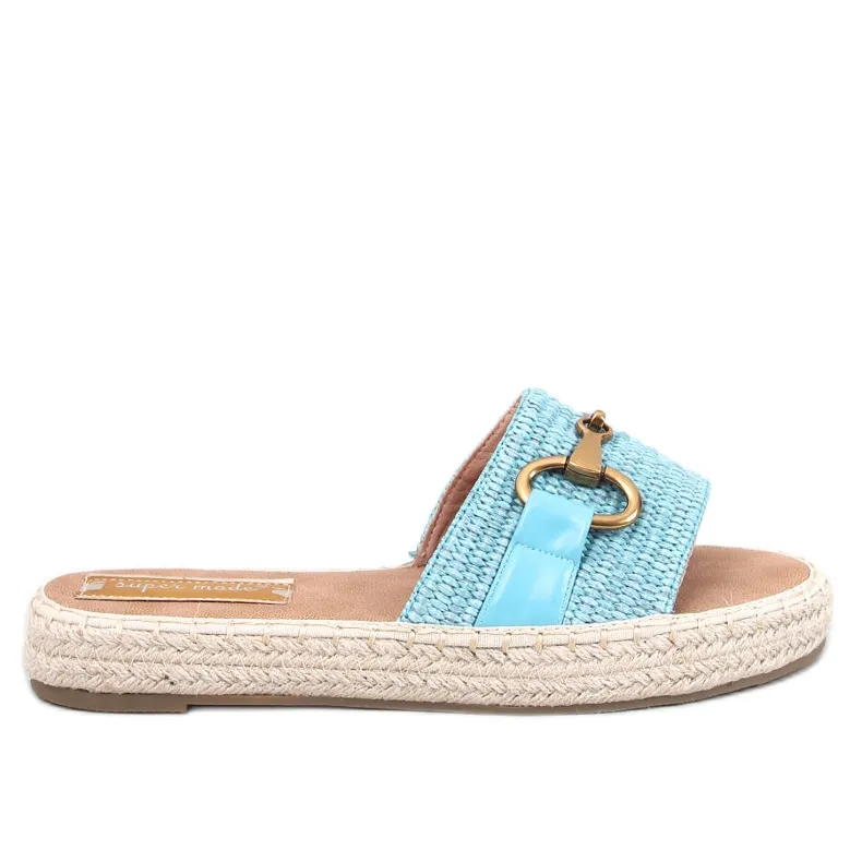 Tongs espadrilles Maters bleu