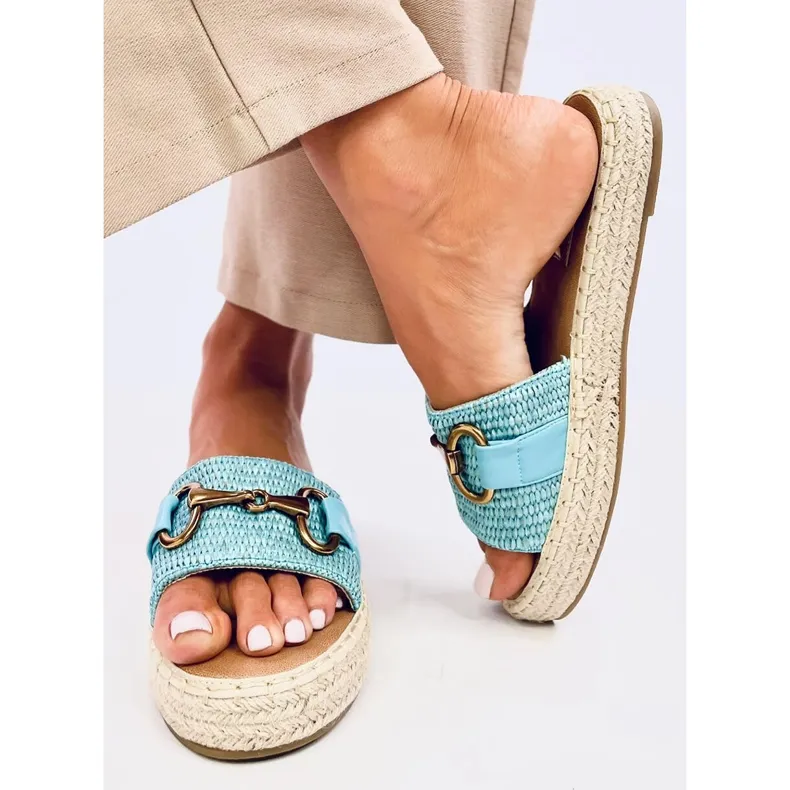 Tongs espadrilles Maters bleu