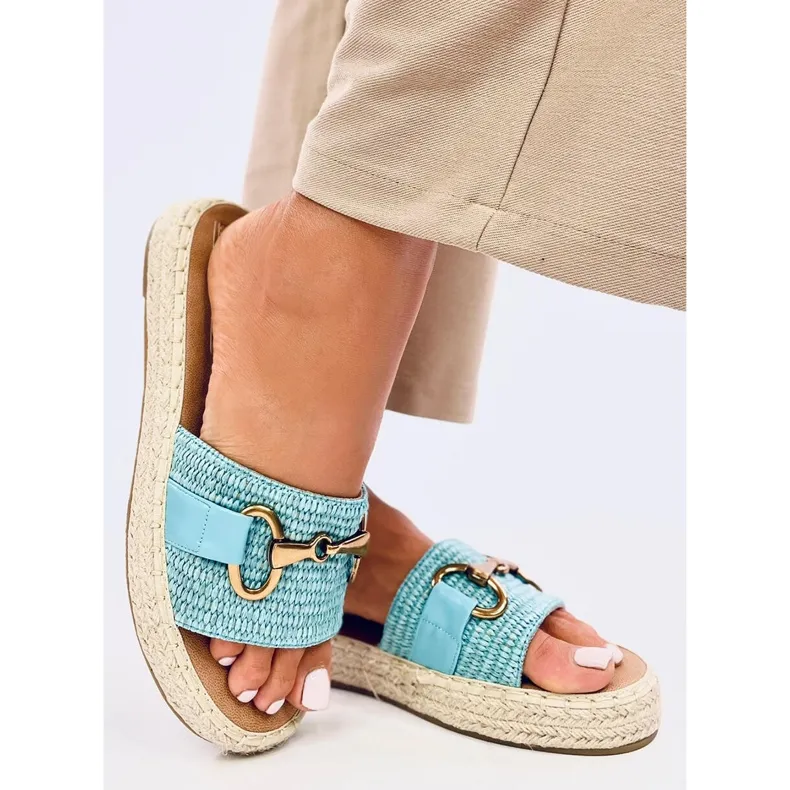 Tongs espadrilles Maters bleu