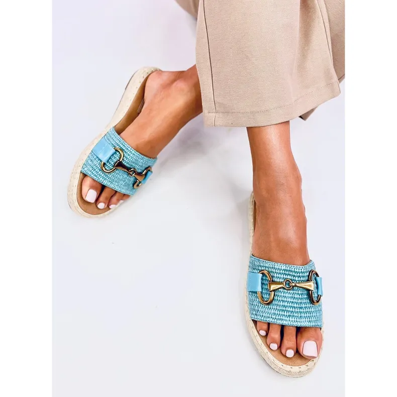Tongs espadrilles Maters bleu