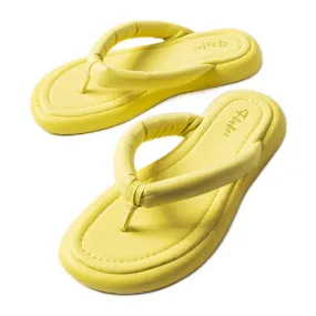 Tongs épaisses Smithfield jaunes
